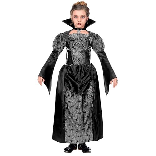 W WIDMANN MILANO Party Fashion - Costume enfant vampire, robe, suceur de sang, gothique, déguisements carnaval, Halloween