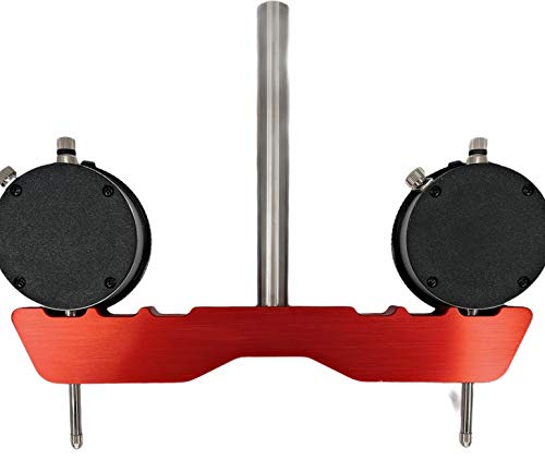 Sst Mill & Lathe Tramming System The Highest Quality And Precise Tramming Tool, Includes Two 1 Inch .0005” Gradation Dial Indicators, Constructed Of 6061 Aluminum With A Protective Anodized Finish #TOP4