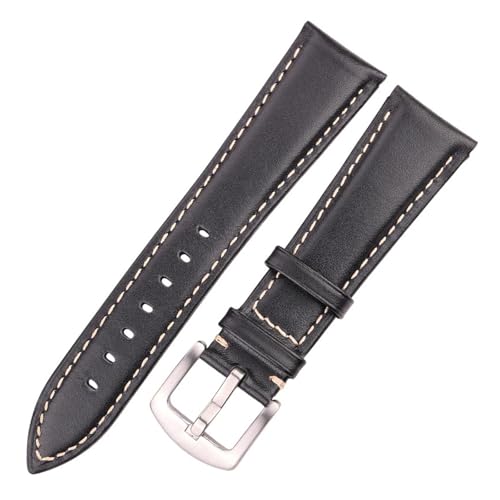 Bracelet de montre en cuir ciré NASUNJIA élégant pour homme et femme