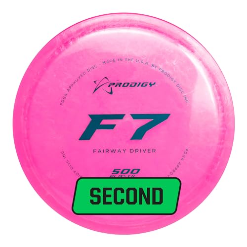 Prodigy Disc Factory Second500 F7 | Understable Disc Golf Fairway Driver | Lightweight Fairway Driver for All Skill Levels | Great Beginner Disc or Roller Disc | Colors May Vary | (170g+)