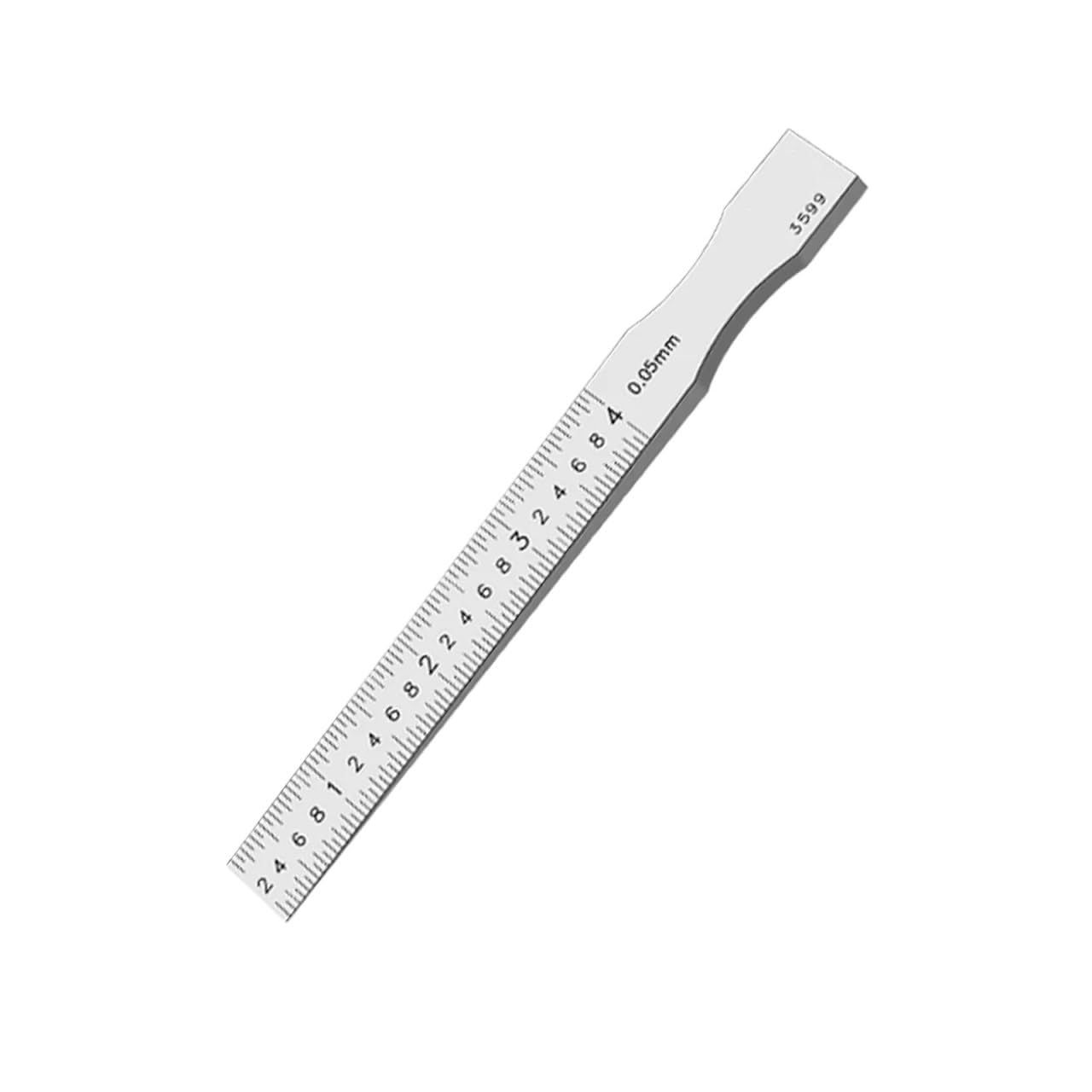 EDEDE Lame Spessimetro, 0,2-4 0,4-6 0,5-10 1-15mm Calibro di Pendenza in Acciaio Inossidabile ad Alta durezza Rilevamento della Fessura di planarità tra Cuneo di Pendenza Calibro di Spessore(0.2-4mm)