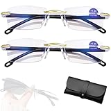 Autofokus-Blaufilter-Gleitsichtbrille Mit Hd-Optik, Brille Die Sich Automatisch Der Sehstärke Anpasst, Autofokus Brille Mit Selbsteinstellung, Intelligente Zoom Brillen Für Nah Und Fern (2pcs)