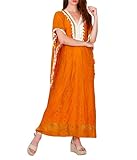 TAILLES DISPONIBLES & QUALITE PREMIUM SUPERIEUR : notre robe en dentelle sont doublées d'un tissu très doux sont disponibles en taille standard (M/L), 92% de viscose nos robes longues caftan sont fabriquées d'une matière respirante , absorbante et particulièrement douce pour la peau .