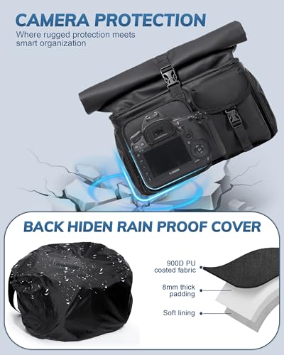 Bolso para cámara Smasrob con portatrípode y protección miniatura 3