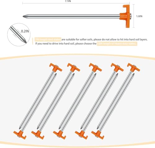 12PCS Tent Stakes,Camping Stakes,AVOFOREST Final Thoughts