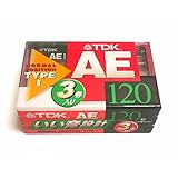 TDK オーディオ カセットテープ AE 120分 3本セット AE-120XF