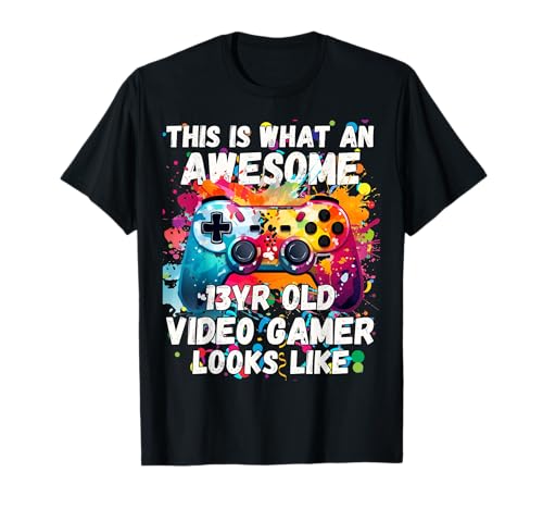 Así es como se ve un increíble videojugador de 13 años Camiseta