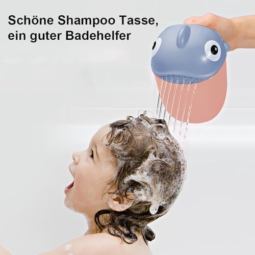 LdawyDE Haare Waschen Kinderschutz Haarwaschbecher Baby- und Kinder-Haarwaschbecher - Einfach und Interessant Haare waschen- Der perfekte Haarwaschbecher für Babys und Kleinkinder