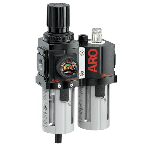 ARO C38231-600-VS Air Filter-Regulator-Lubricator Combination, 3/8