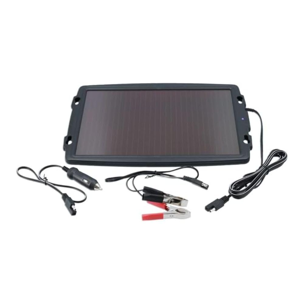 GUNSON 77170 Solar Battery Charger 12V Maintainer Car Caravan Boat 4.5W 250mA