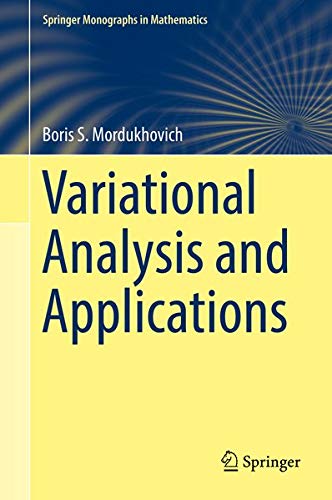 Buy Variational Analysis and Applications — BookShops.in