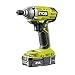 Price comparison product image Ryobi R18IDP-120S ONE+ Cordless Impact Driver Starter Kit, 18 V, Hyper Green