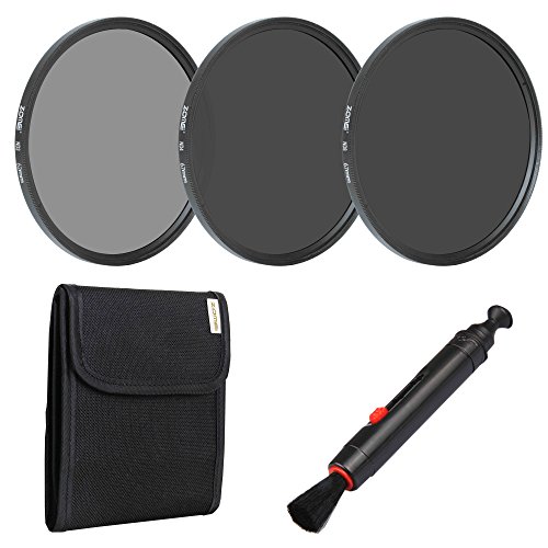 ZoMei Lens Filter Set ND2 + ND4 + ND8 Neutral Density Filter