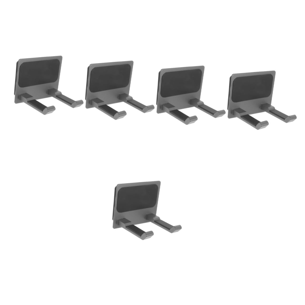 TOPBATHY 5 Piezas Estante para secador de Pelo Organizador de secador de Pelo Cabello encimera Hair Dryer Holder Soporte para secador de Pelo Soporte secador de Pelo para baño el plastico