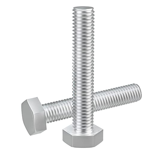 Image of 1 /2-13 x 2-1 /2 inch (1 to 7 inch Optional) Hex Head Screw Bolt, Stainless Steel 18-8(304), Fully Threaded,5pcs