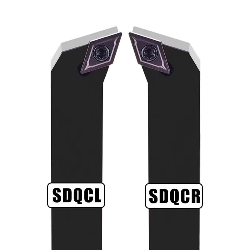 SDQCR SDQCL zewnętrzne narzędzie tokarskie 1010 1212 1616 2020 2525 uchwyt CNC uchwyt tokarski DCMT070204 DCMT11T304 wkładki DCGT(SDQCR2020K11)