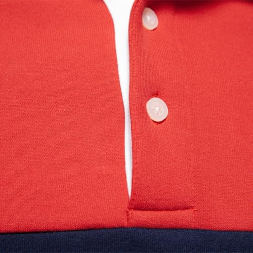 Mens Preppy Sweatshirt Color Block Casual Long Sleeve Slim Fit Pullover Autumn Sweatshirts For Men With Collar4