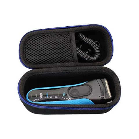 GUBEE Hard Travel Storage Case Bag for Braun Series 3 ProSkin 3040s 3080s 3090cc 3010BT 300s 310s 3000s Wet and Dry Electric Shaver for Men/Rechargeable Electric Razor Cover