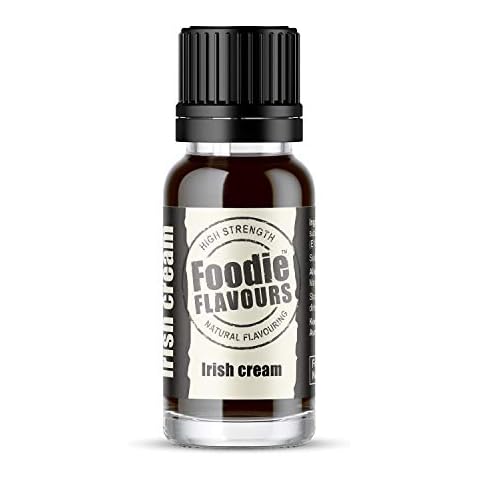 Foodie Flavours Natural Irish Cream Flavouring, High Strength - 15ml Cover