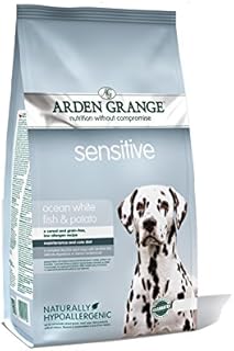 Arden Grange Sensitive Adult Dry Dog Food Grain Free with Fresh Ocean White Fish and Potato, 2 kg