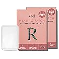 Rael Herbal Heating Patches, Period Cramps Relief, Heat Therapy, Ultra Thin Design, On The Go Size, for All Skin Types (6 Count)
