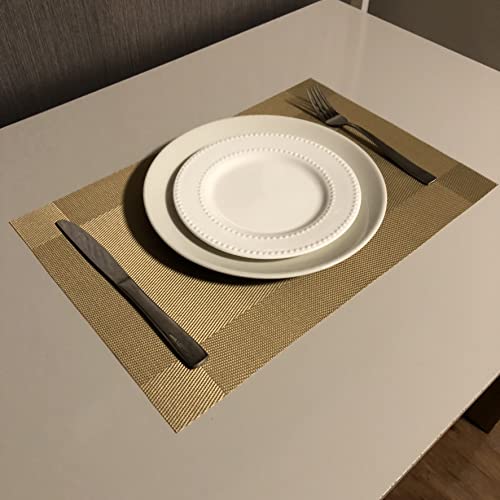 Kit Lugar Americano 6 Unid. (Dourado)