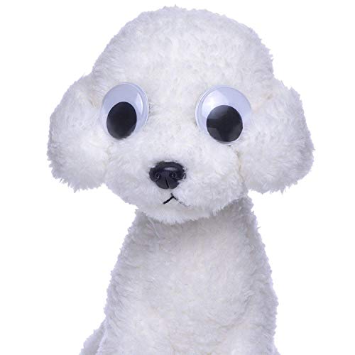 Onwon 10 peças de olhos arregalados grandes de 40 mm com acessório autoadesivo para decorações de fe