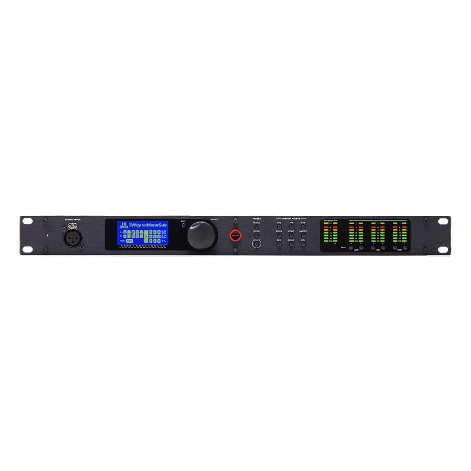 Processore Audio Digitale GAX-PA2PLUS Processore Di Effetti Crossover Avanzato Da Palco Professionale 2 Ingressi 6 Uscite