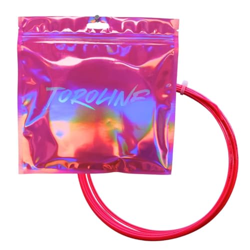 Toroline Wasabi 17 Gauge 1.23mm Tennis String Set Neon Pink