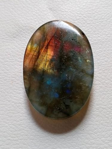Labradorite violette naturelle pierre pour bague pendentif collier - 6