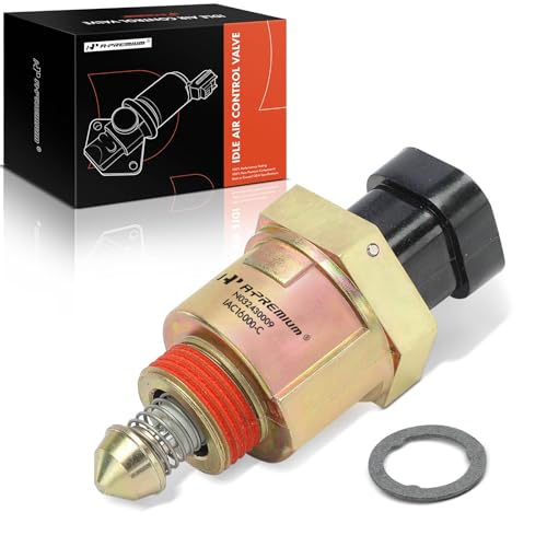 A-Premium Fuel Injection Idle Air Control Valve Compatible with Chevrolet Camaro 1990-1993, Corvette 1989-1993 & GMC Syclone 1991, Typhoon 1992-1993 & Pontiac Firebird 1989-1993 - 4.3L 5.0L 5.7L