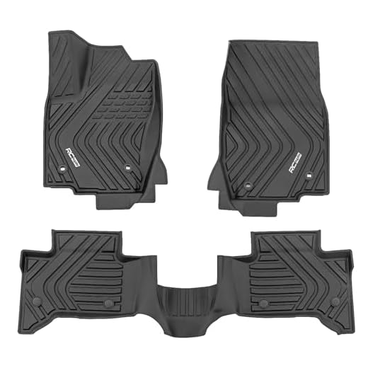Rough Country Flex-Fit All-Weather Mats