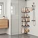 Imagen de JUPPLIES Estanteria Telescopica de Baño de Altura Ajustable hasta 254cm