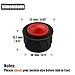 JQK Faucet Areator, 2.2 GPM Flow Retrictor Insert Faucet Aerators Replacement Parts Bathroom 3 Pack, FA2-P3