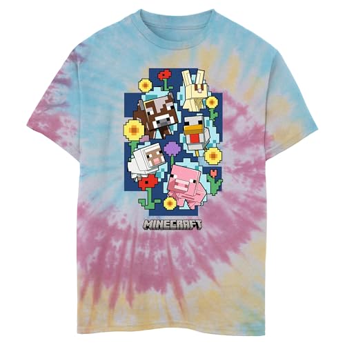 Boy's Minecraft Spring Animals T-Shirt