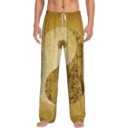 Pantalon décontracté doux pour la maison homme avec imprimé zen