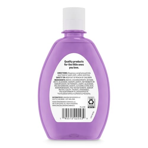 Amazon Basics Night-Time Baby Bath, Lightly Scented, 13.6 Fl Oz (Pack of 1), Packaging May Vary - image 5