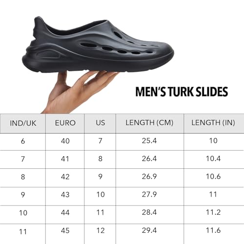 Image of Boldfit Clogs for Man, One-Piece Clogs for Men Molded Soft Eva Slipon Sliders for Men-Seamless Comfort, Lightweight Crocs Men, Cushioned, Water-Resistant, Anti Skid Mules, Unisex Everyday Footwear