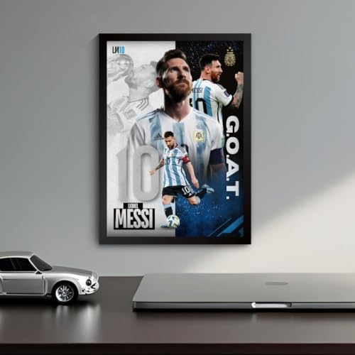 Image of Funk You Store Poster | Framed F1 Car A4 Sized (31 x 23 cm) | F1 Poster | n Car Posters for Wall, Gift for Boys, Formula 1 Frames | Formula 1 Frame (Messi Argentina)