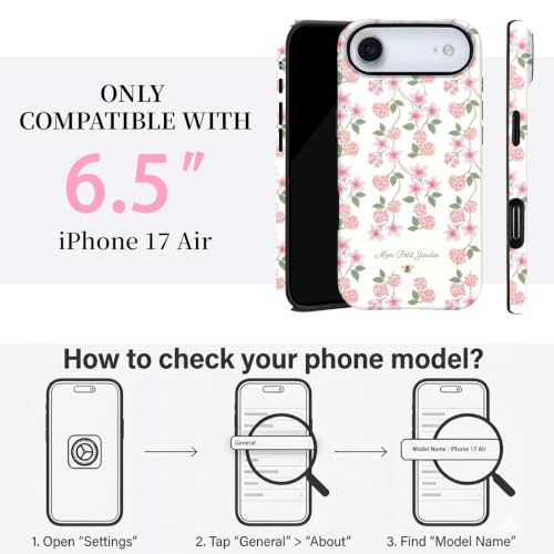 Coque antichoc iPhone 17 Air MagSafe rigide et mate PAKESI - 4