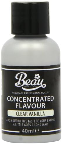 Beau Products Concentrated Clear Vanilla Flavour 40 ml : Amazon.co 