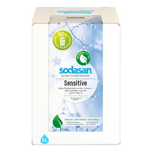SODASAN Liquid, Sensitive Seife, 5L (1er Pack)
