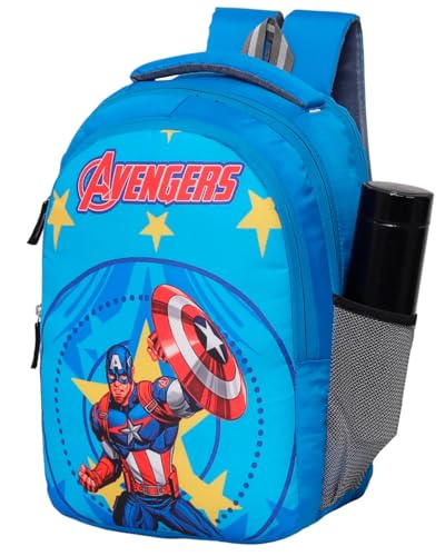 Image of 30L School Bag Plush Backpack, Cartoon Print Backpack, Preschool Bags for Boys & Girls (3-7 Years) for Nursery to 2nd Class Kids - Lightweight, Padded Straps