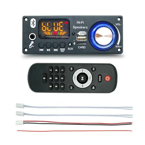 Asyduey Placa Amplificadora Decodificadora de Audio Bluetooth