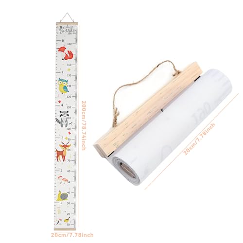 Powmag Bambini Altezza Misura Grafico, Righello