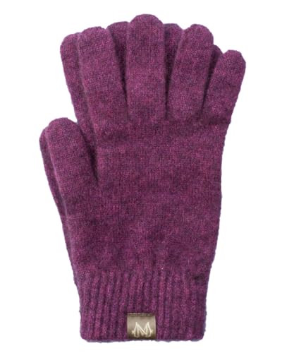 Guantes de dedo para invierno en ciudad y montaña de lana de possum