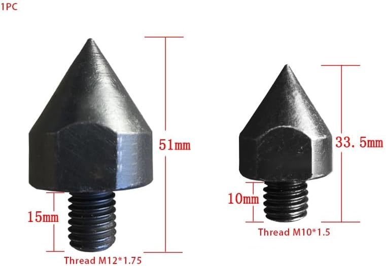 Hydraulic Puller Tip For Bearing Removal(M10-1.5)