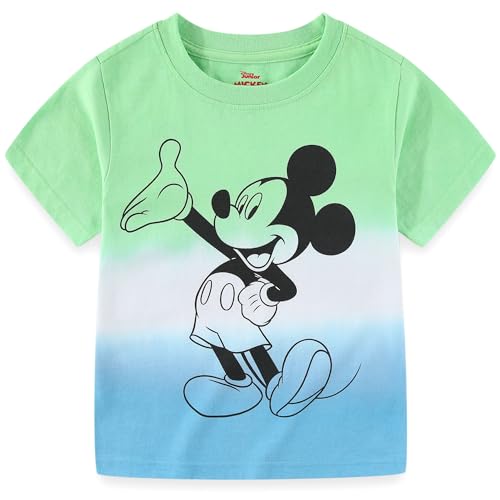 Image of Disney Mickey Mouse Boys Short Sleeve T-Shirt for Infants Toddlers and Little Kids