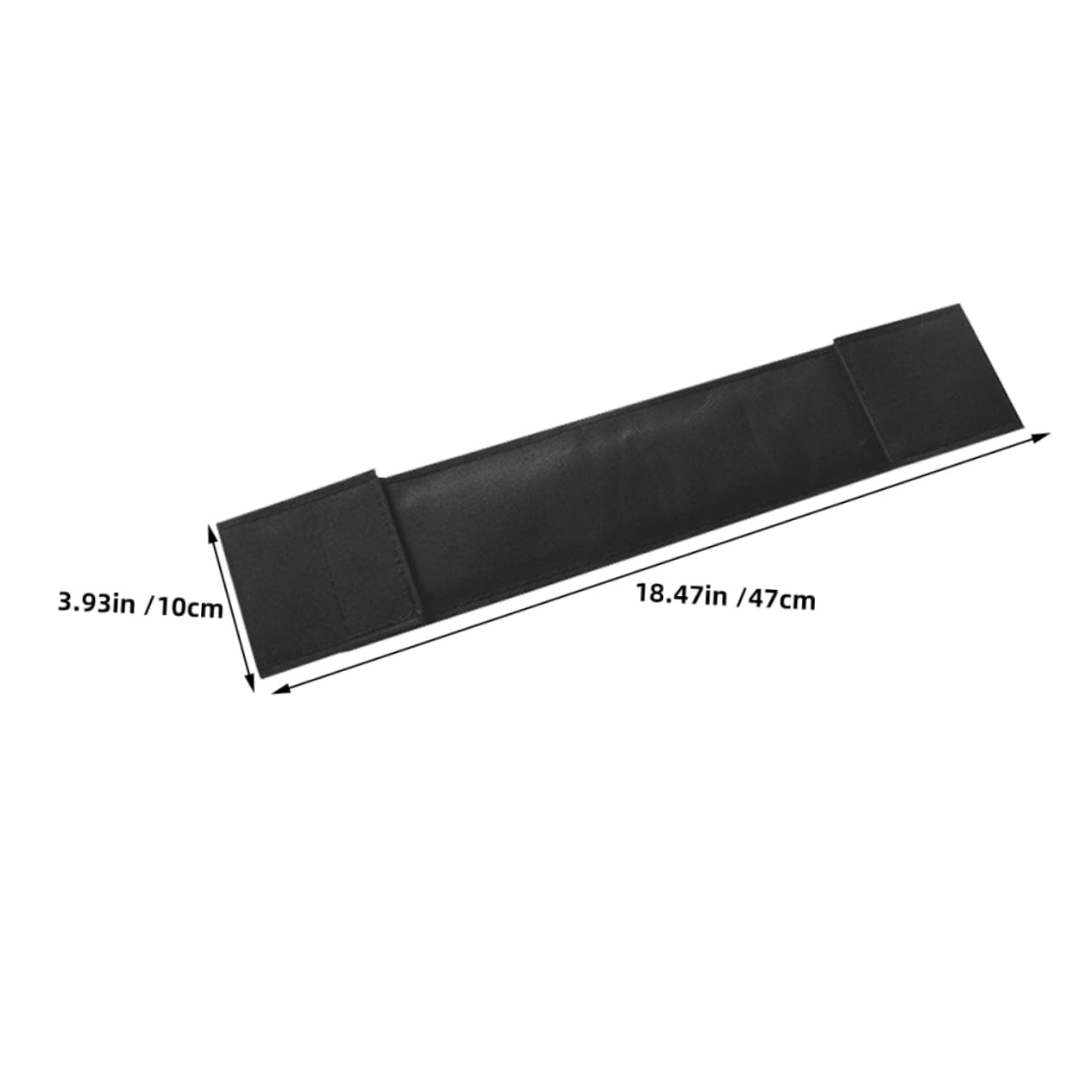 BUTIFULSIC Black Adjustable Calf Straps Wheelchair Calf Strap Replacement Oxford Cloth Replaceable Foot Straps for Daily Use Wheelchair Positioning Strap