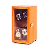 Reloj mecedor silencioso de madera maciza, madera de pino seleccionada de alta calidad, ventanas acrílicas de alta transparencia, hebillas de bloqueo de hardware de alta gama.